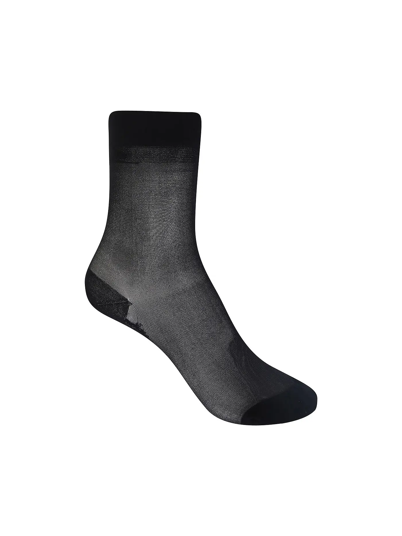 KUNERT | Söckchen "Cotton Sole" (Cashmere) | schwarz